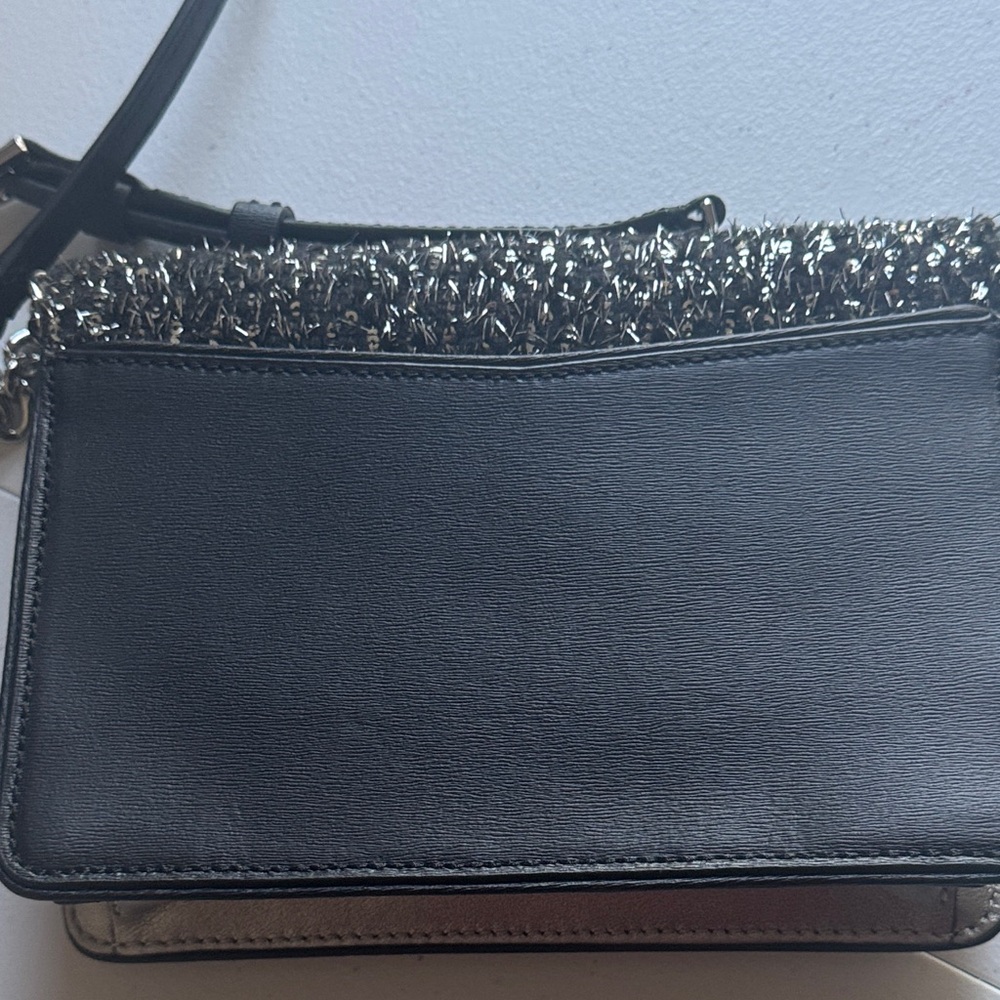 Kate Spade Black and Silver Crossbody Bag - Picture 6 of 9